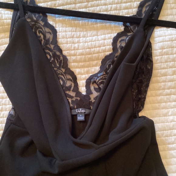 Lulus , black , size Small Maxi Dress - Picture 4 of 5